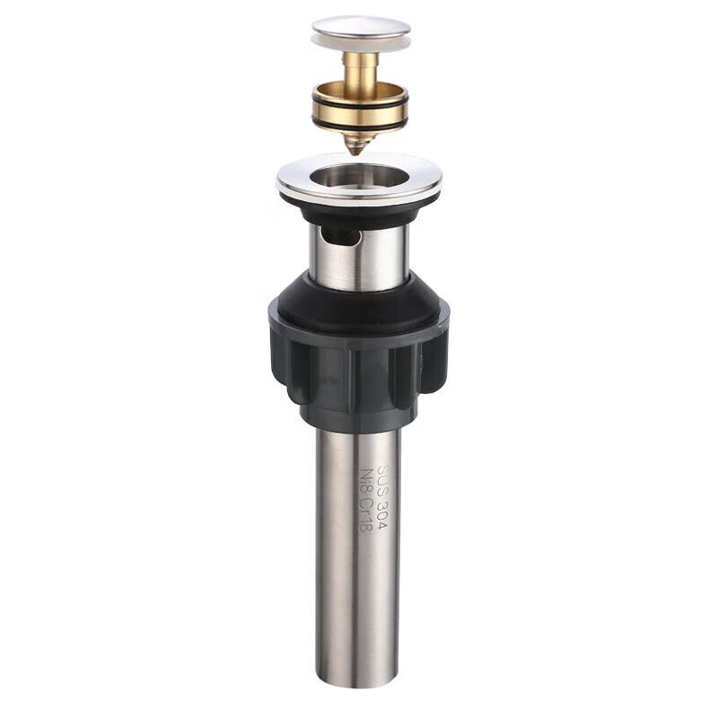 Выдвижной слив CHENDU из нержавеющей стали 304 с переливом