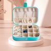 Portable Jewelry Box European Princess Travel Korean Hand Jewelry Jewelry Bag Earrings Ring Small Storage Box
