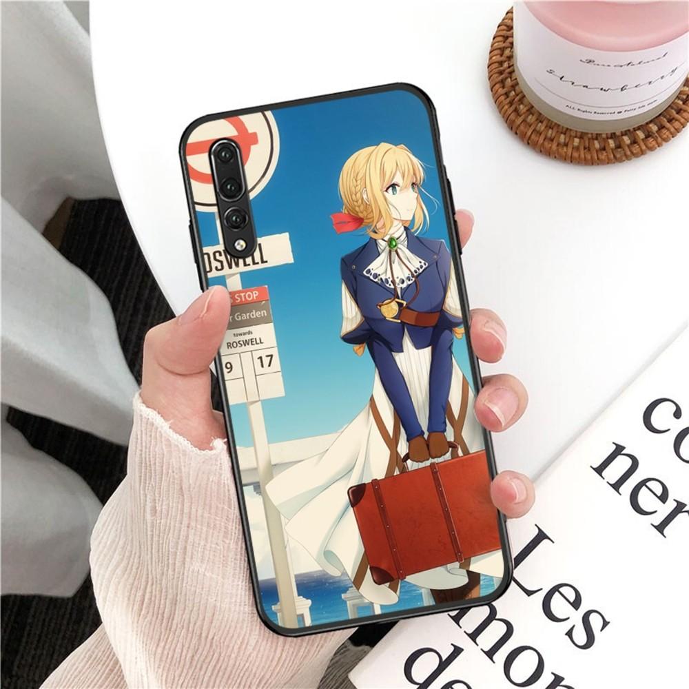 Violet Evergarden Phone Case For Huawei P 8 9 10 20 30 40 50 Pro Lite Psmart Honor 10 Lite 70 Mate 20lite