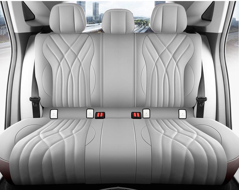 Exeed Lingyun Husă Universală pentru Scaun Auto din Piele Integrală (Cinci locuri, Toate anotimpurile)