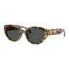 Versace Cat Eye Sunglasses With Logo Unisex Sunglasses Tortoise 0VE4495D-777