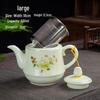 Qianyu Ceramic Teapot with Stainless Steel Infuser