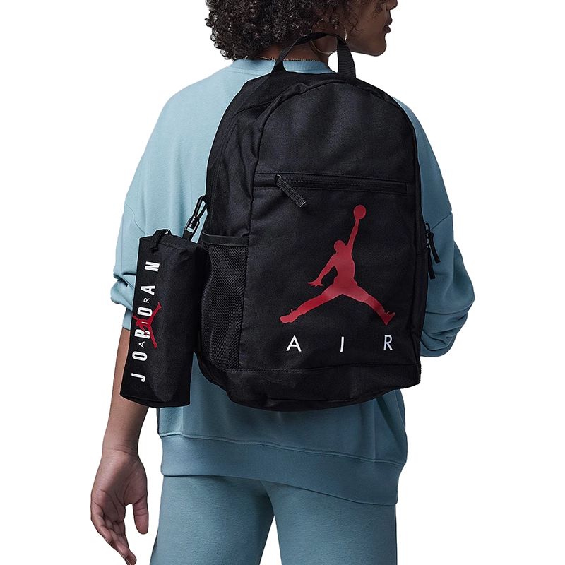 New Jordan Polyester Backpack Medium Unisex Black FJ6775-010
