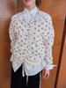 Mueum Sleeky Circle Oversized Shirt (White)
