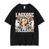 Funny I Only Take Creatine Gym Meme Graphic T-shirts Men's Oversized High Quality T-shirt Male Fashion Casual T Shirt Streetwear