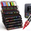 High Grade Acrylic Marker Set with Direct Liquid Soft Brush Tip, Rich Color for Art Creation & DIY Projects