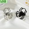 Kreative Gothic Schwarze Spinne Tierringe Lustige Halloween Veranstaltung Party Event Oktopus Zaubererhut Geist Kürbisse Finger Fingerring Halloween