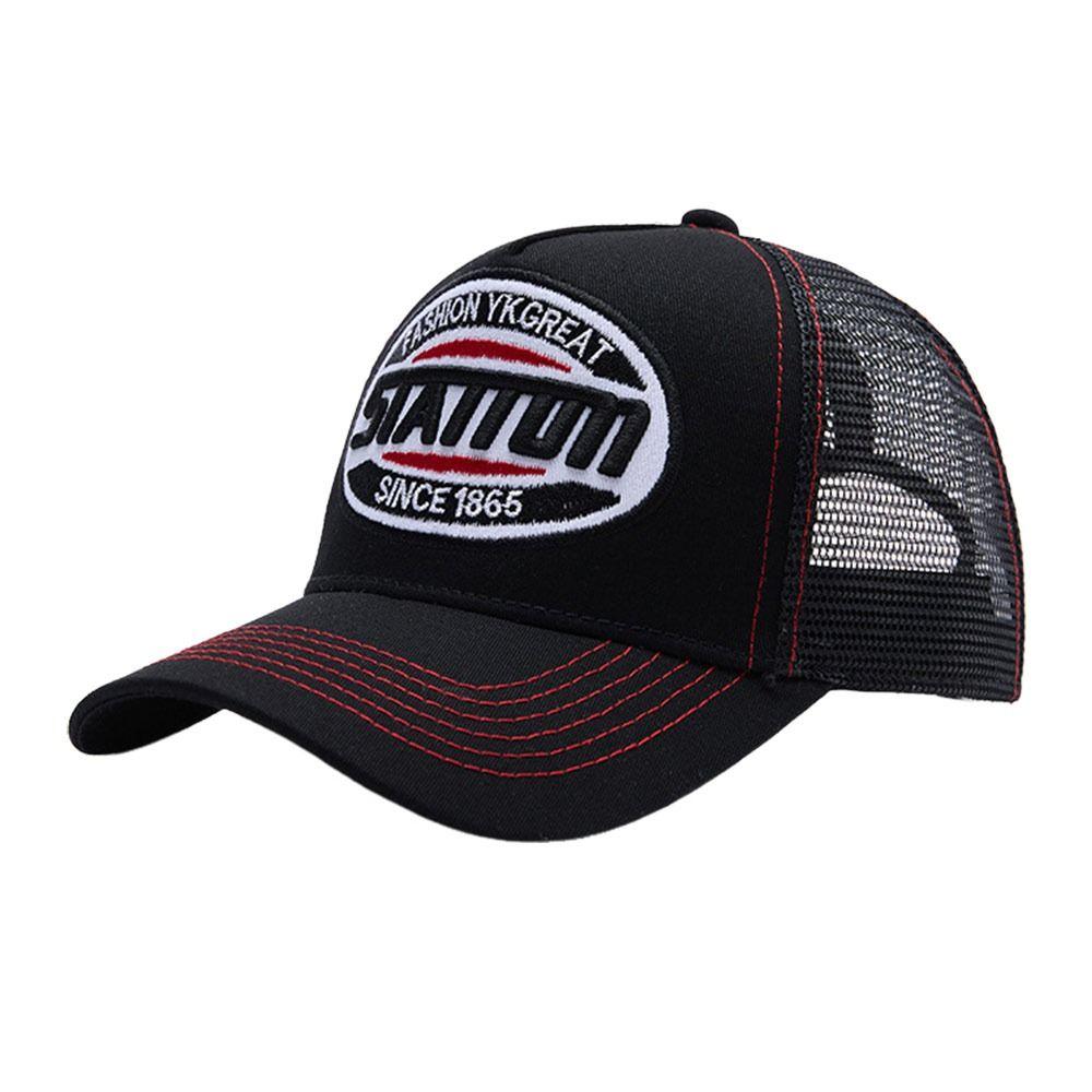 Breathable Baseball Cap Mesh Trucker Hat Fashion Sun Hat  Outdoor