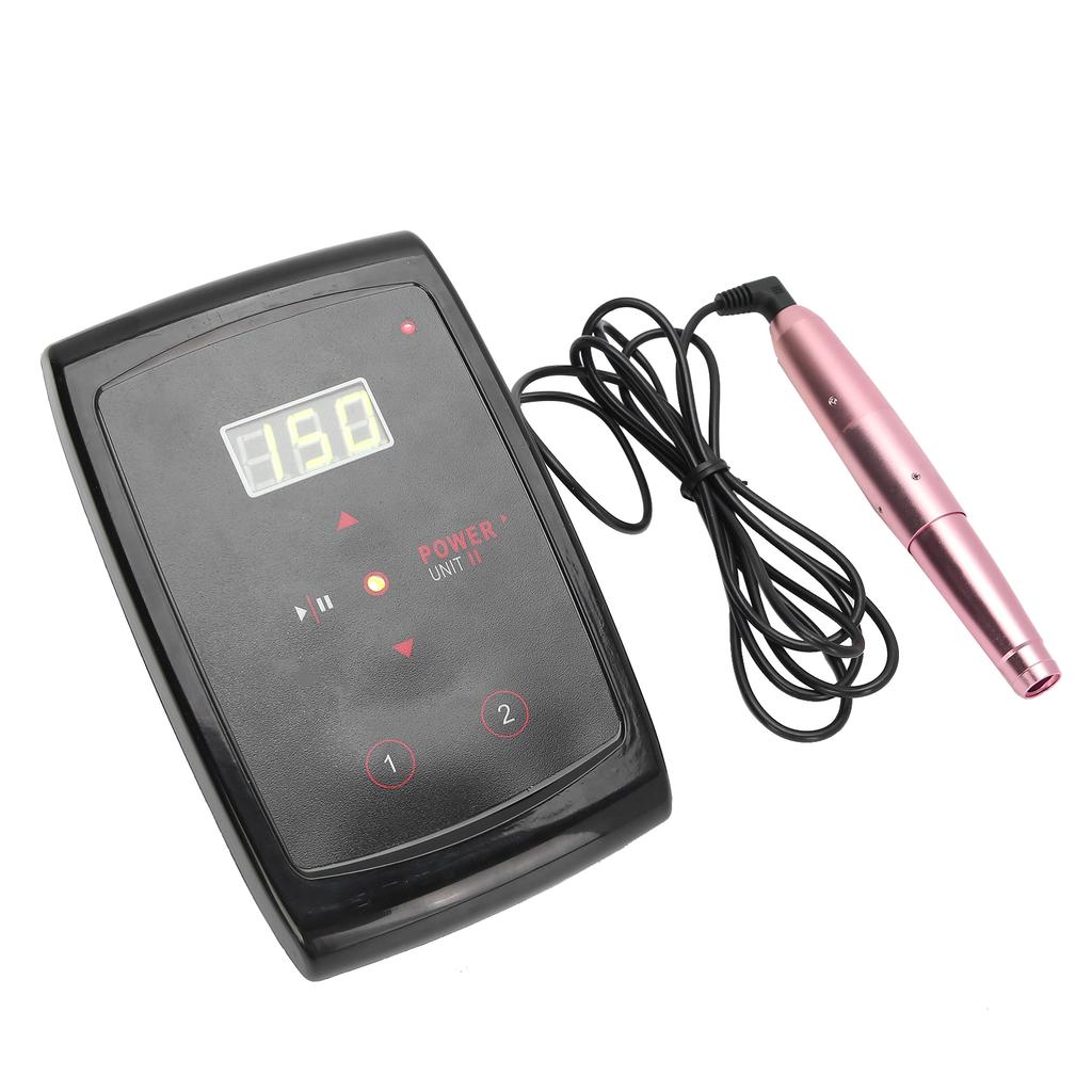 Tattoo Pen Power Supply Kit Eyebrow Lips Eyeliner Microblading Machine