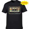 Vintage Cassette Old Birthday Gift Street Fashion Oversized Trend Summer Unisex Unisex Universal Round Neck Shortsleeved Tshirt