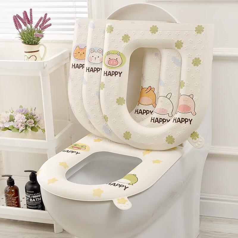 JINGRUIXIANG Waterproof EVA Toilet Seat Cushion