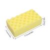 Car Wash Sponge, High-Absorption Tire and Wheel Cleaning Pad, Extra-Thick Easy-Grip Foam Scrubber, Multi-Purpose