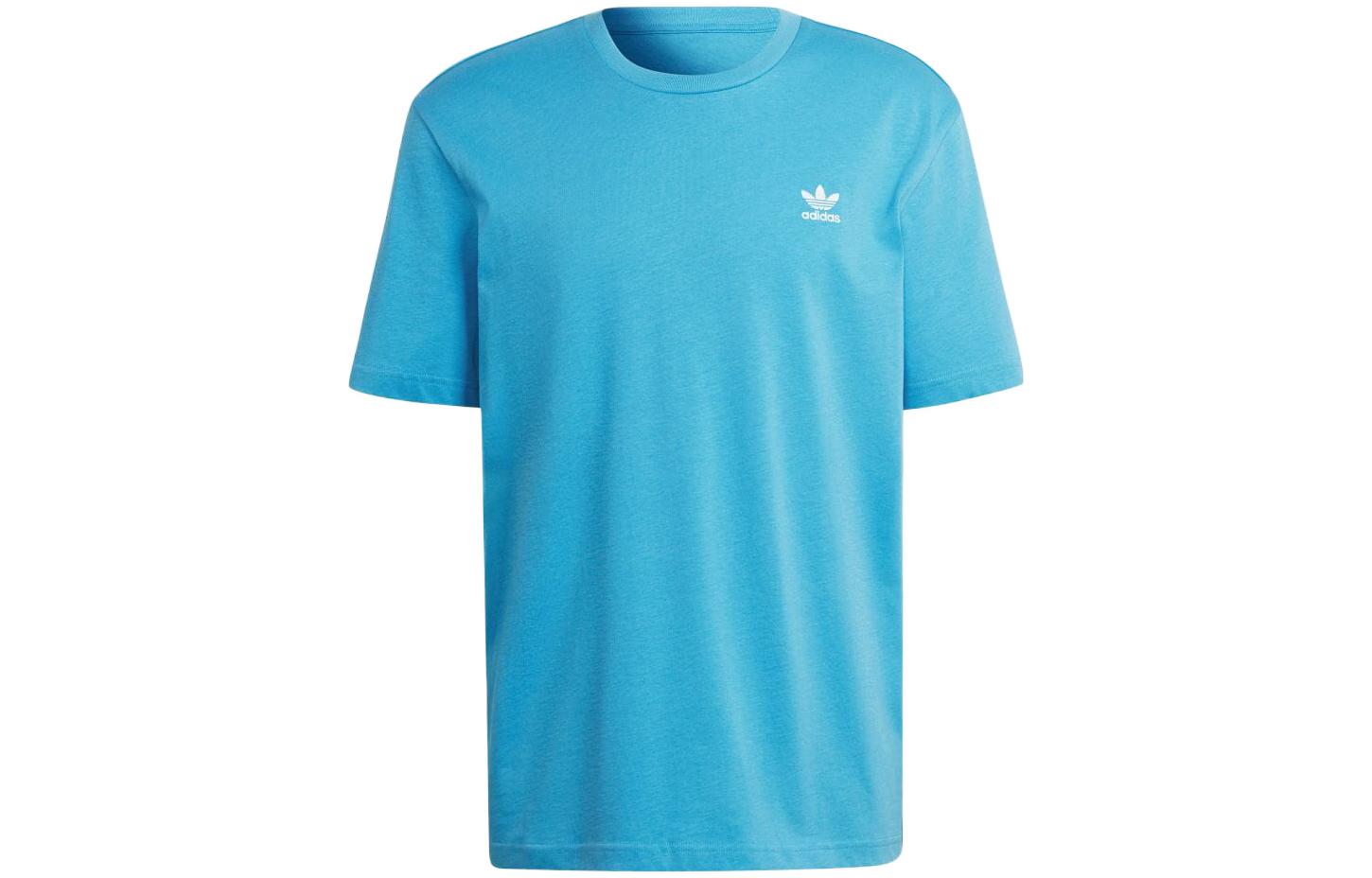 

Adidas Originals ADICOLOR CLASSICS T Shirts Men s Blue Crew Neck Moderate Straight Fit HE9567 M