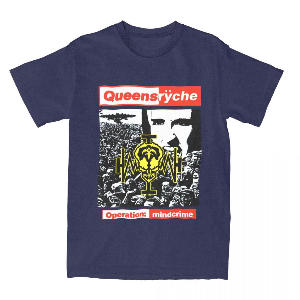 Queensryche Operation Mindcrime für Männer Frauen T-Shirts Merch Einzigartiges T-Shirt T-Shirt 100% Baumwolle Einzigartige Kleidung
