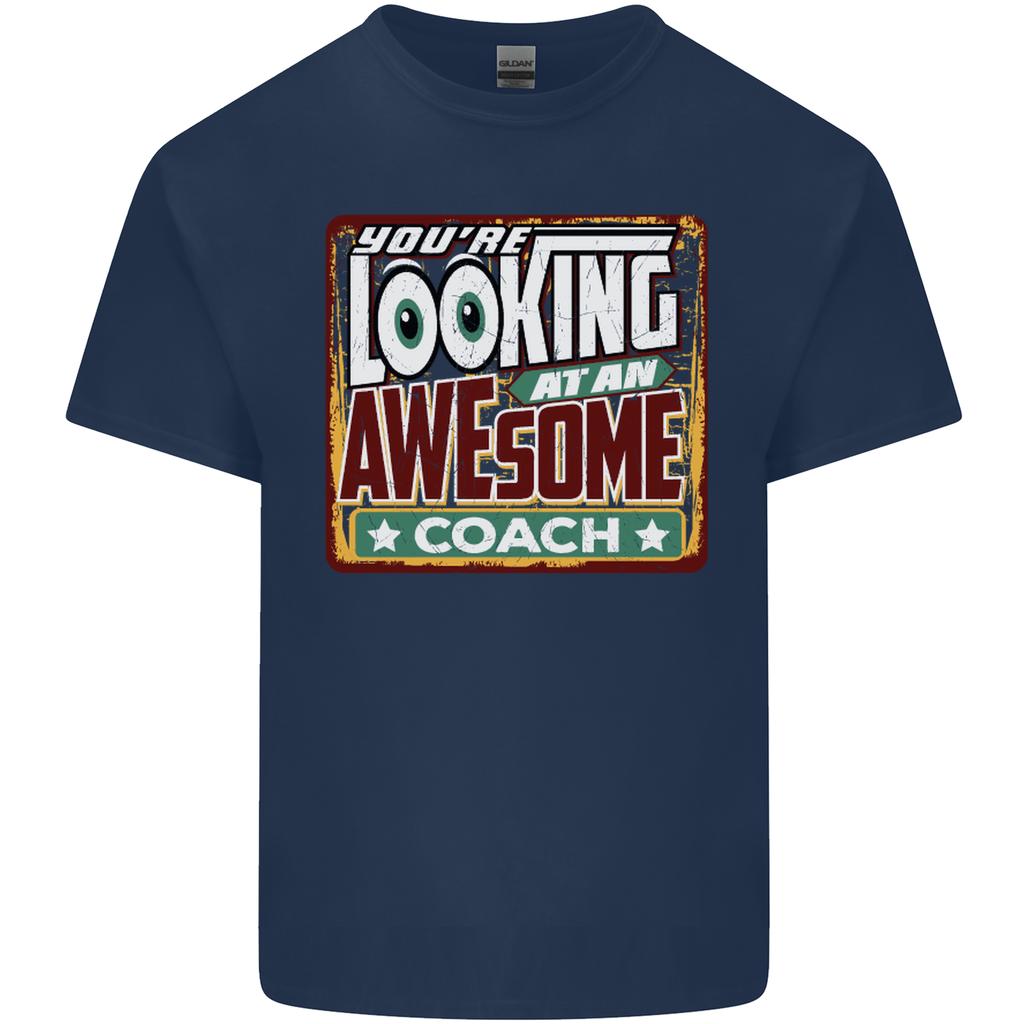Youre Looking At an Awesome Coach Unisexs Light Cotton TShirt