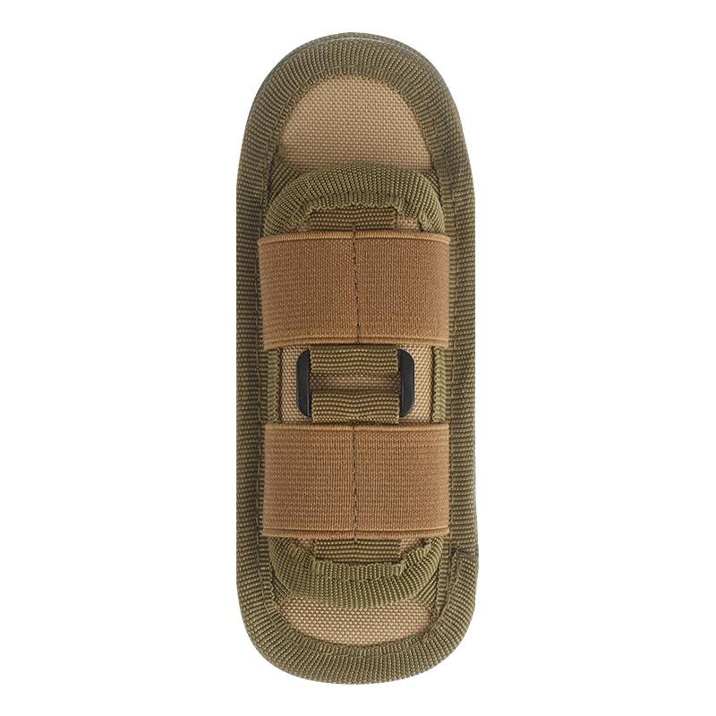Outdoor tactical nylon flashlight cover, adjustable 360 ° rotation waist hanging strong light Oxford flashlight cover