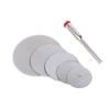 6Pcs/Set Stainless Steel Slice Metal Cutting Disc With 1 Mandre For Rotary Tools 16 18 22 25 32Mm Cutting Disc Hand Tools
