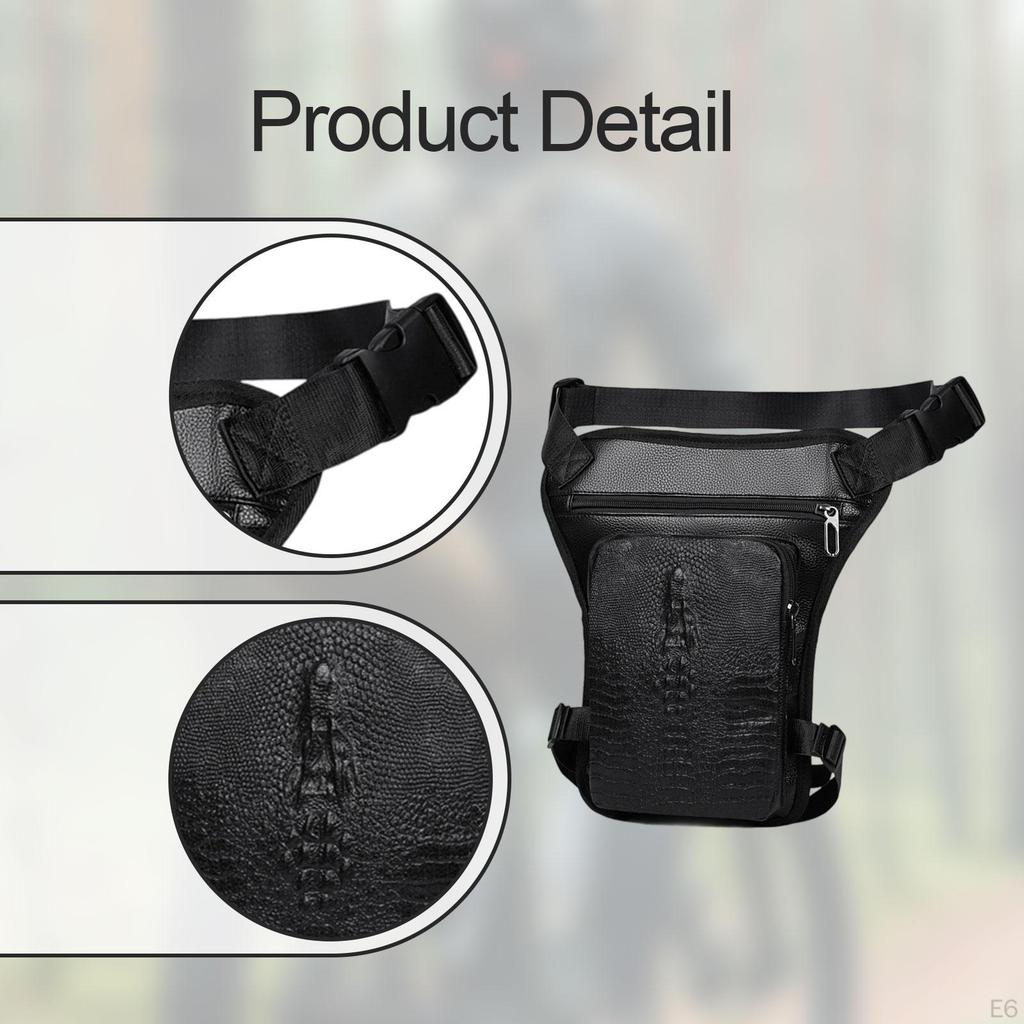 Bolsa Estojo Passeio de Motocicleta Mochila Transversal Pochete de Cintura Quadril para Acampamento de Pescadores