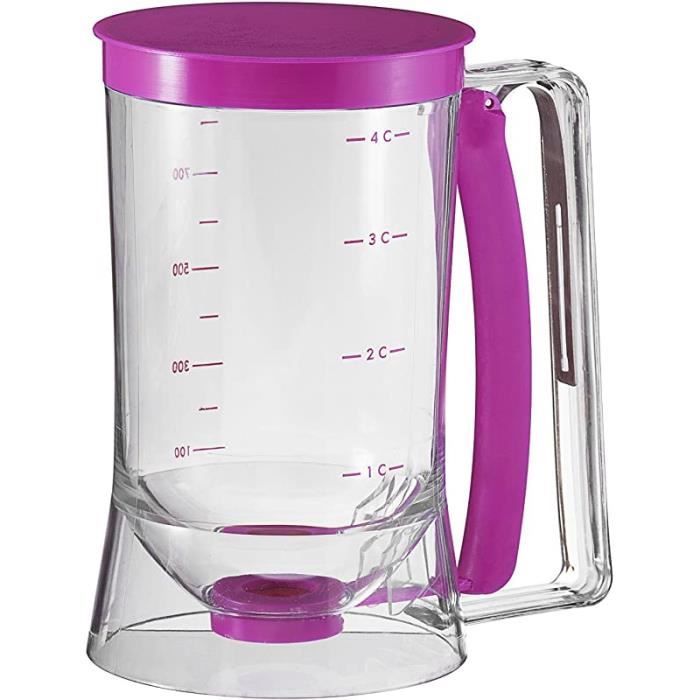 Food Dispenser - ZGEER - Manual Funnel - 900 Ml - Plastic - Transparent