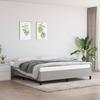 Vidaxl Bed Frame Without Mattress, Light Gray, 180X200 Cm, Upholstered