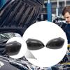 2 Pieces Vehicle Mirror Covers Easy Installation 735452185 Practical Parts Rearview Housing