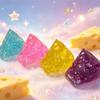 Stressabbau Spielzeug Squishy Honigkäse Transparentes Quetschspielzeug Langsam Rückprall Schreibtischspielzeug Fidget Spielzeug Geschenk