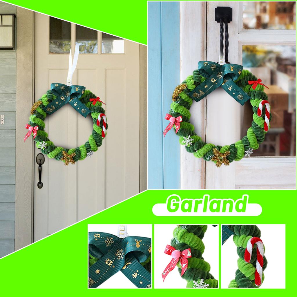 Christmas Decorations Suitable For Holiday Home Outdoor Indoor Mantel Window Cabinet Christmas Tree Front Door Decoration