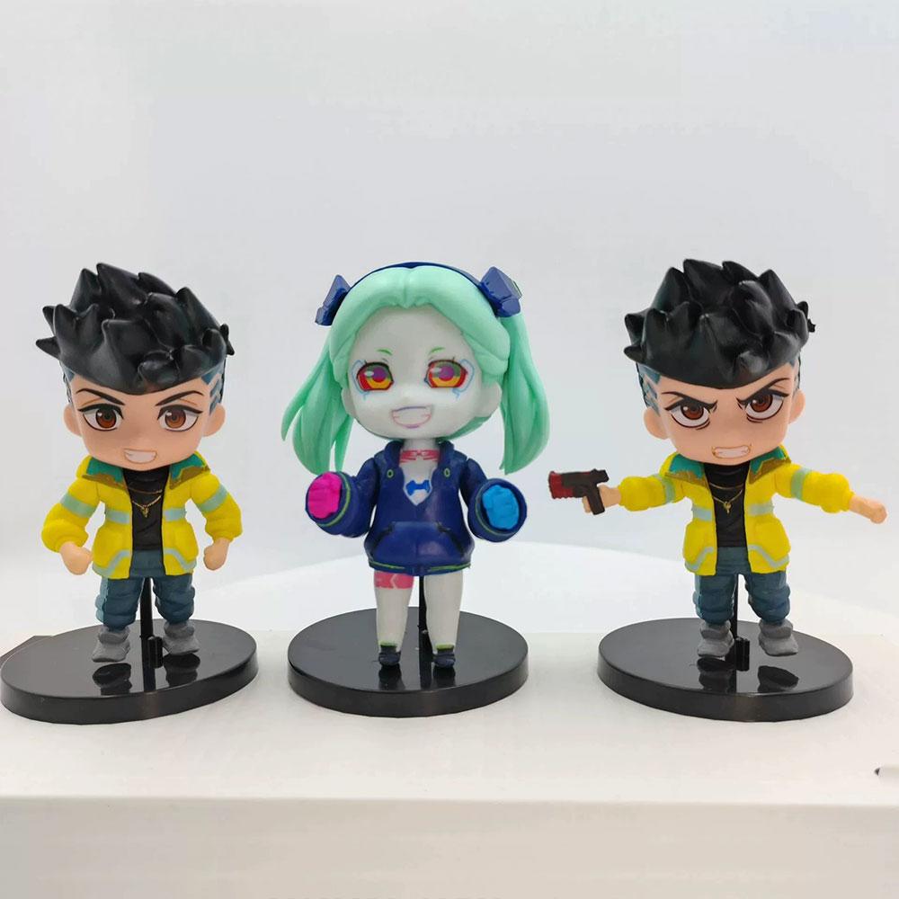 10CM Anime Game Figure Cyberpunk: Edgerunners 6 models Stand Animation Model Toys Gifts Collection Desktop Decoration Ornaments