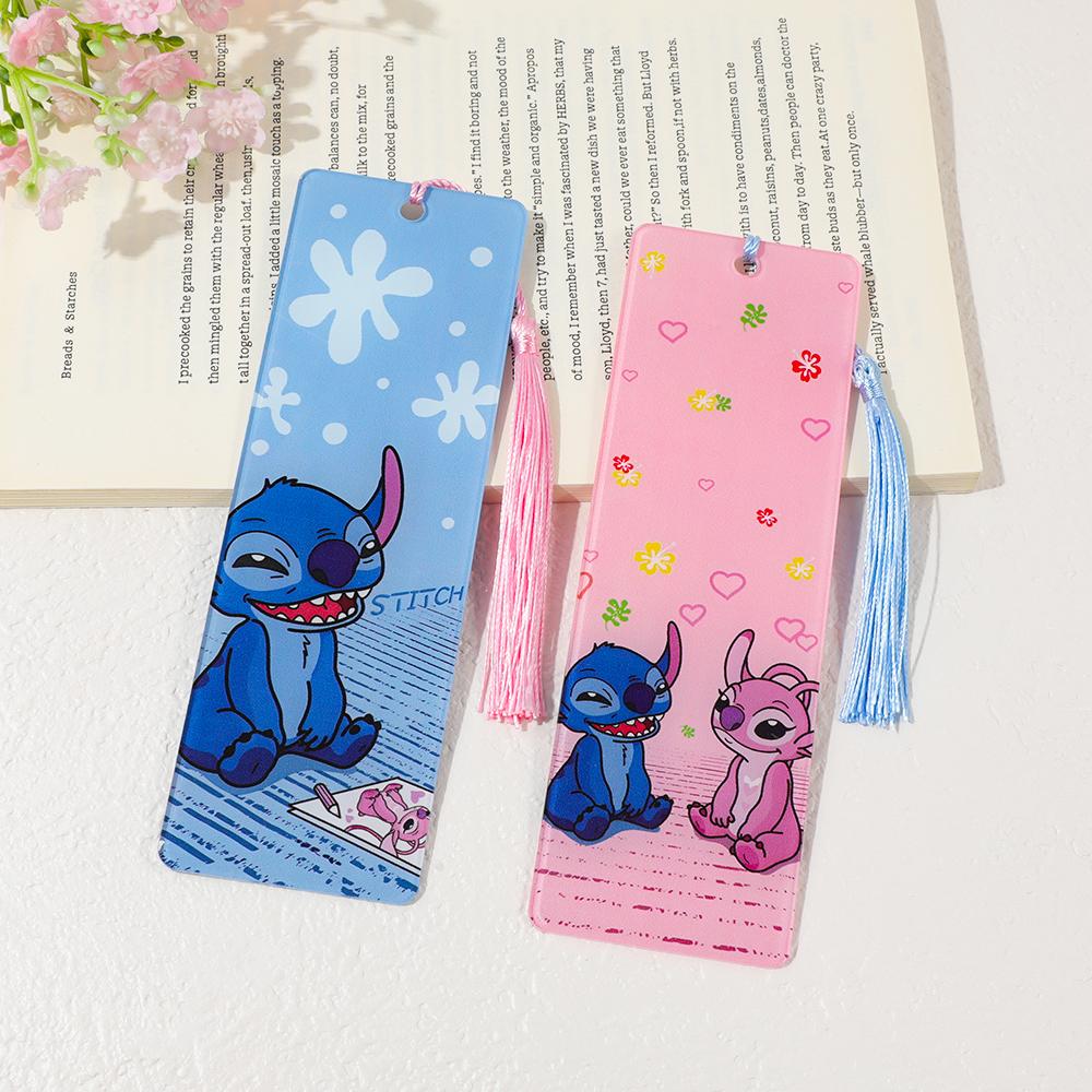Disney S Lilo Stitch BookmarkFeaturing A TasselA Cartoon Anime Style Accessory and Stationery Item Perfect for Students and Book Lovers