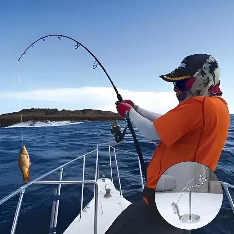 

Kinetic Fishing Sculpture - Balance Art For Your Space, Balance Art Sculpture, Fisherman Home Decoration серебряный