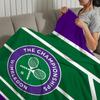 Arte sportiva fresca W-WimbledonS C-Campionati Calda coperta in flanella morbido peluche per divano soggiorno camera da letto regalo da viaggio