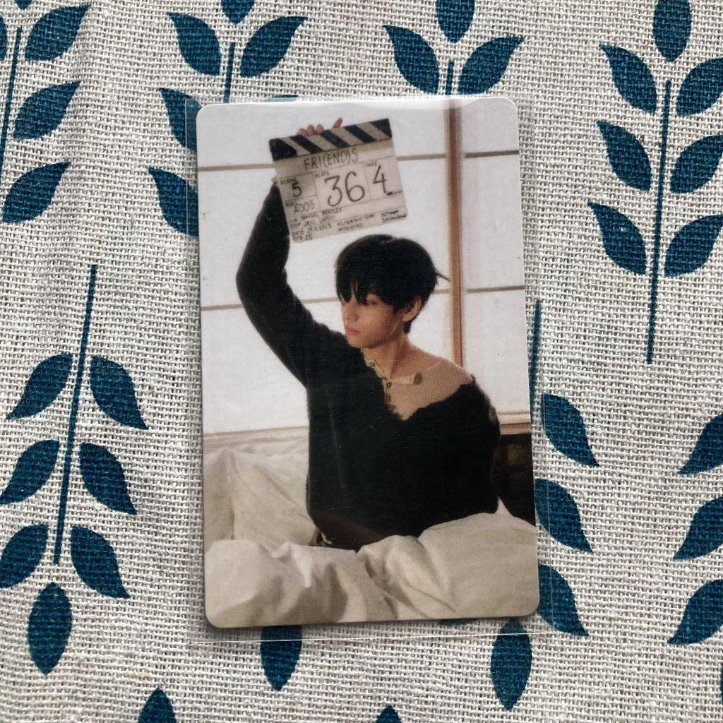 [USED] BTS Friends Release Commemoration JPFC Lottery Limited Taehyung Trading Card