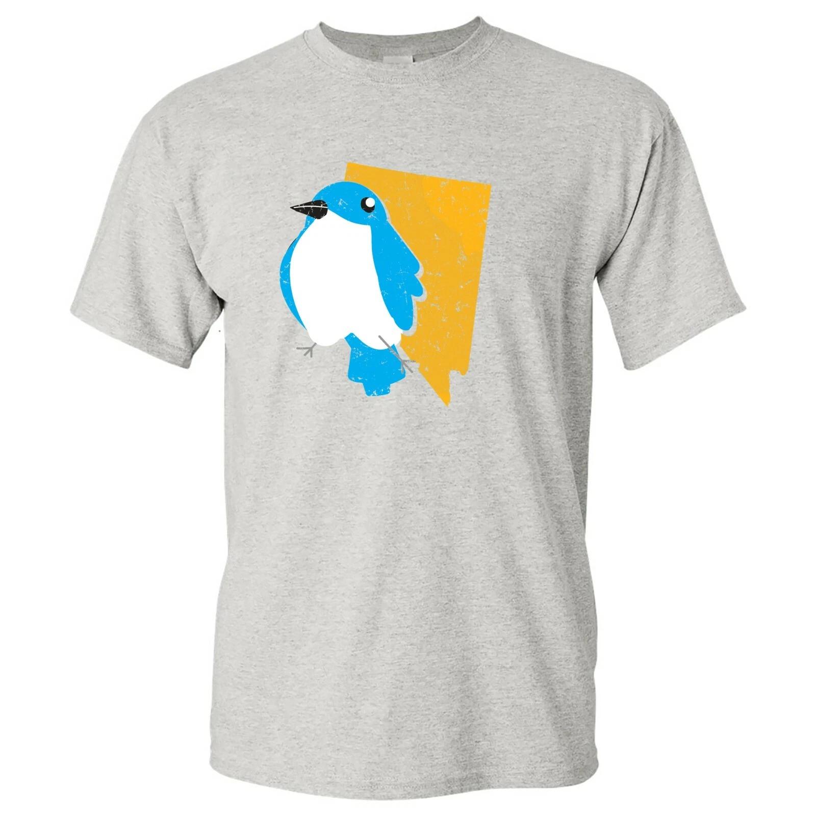 Nevada State Bird - State Pride T Shirt - Ash 3XL