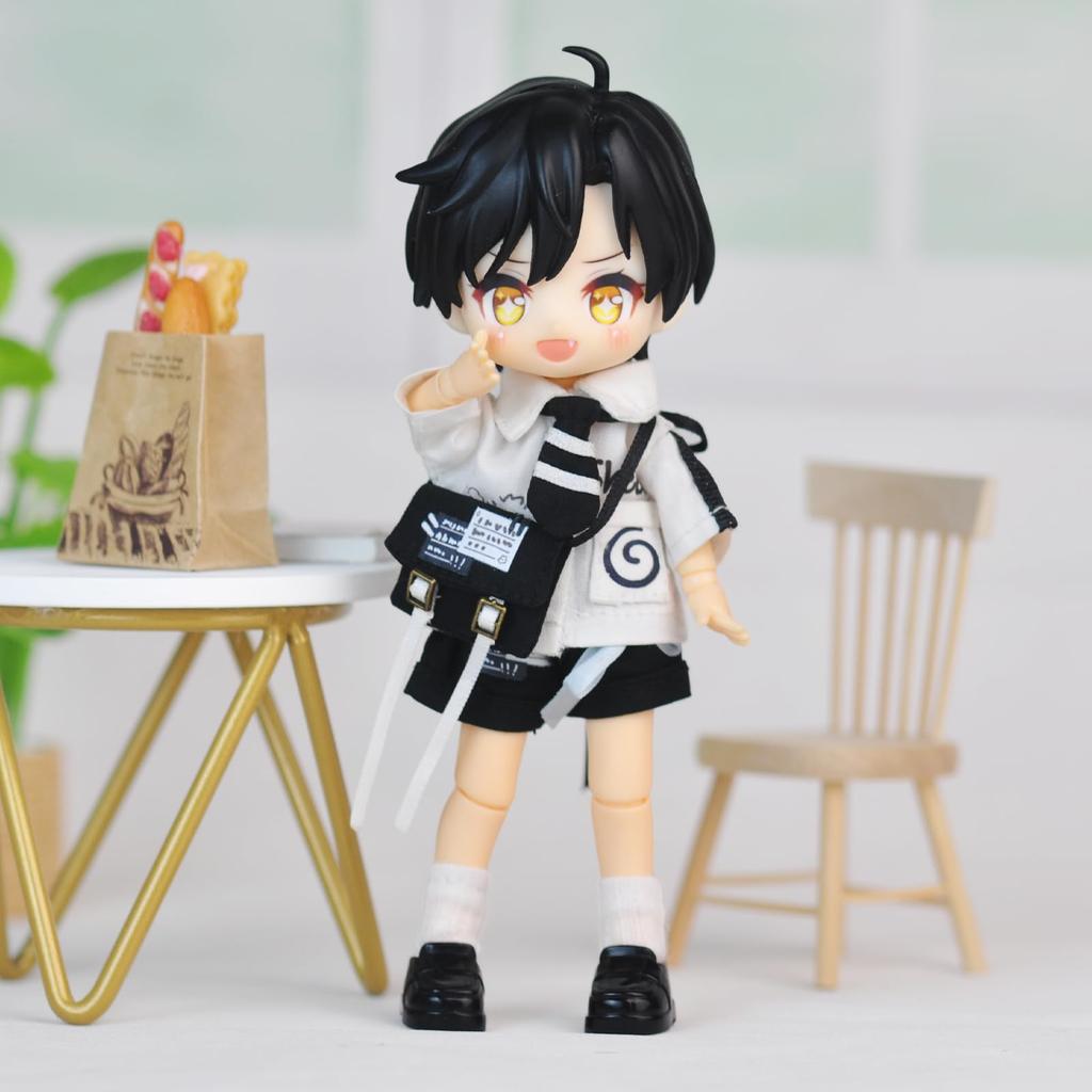 YMY Ob11 Doll Clothes Sheep Diary Scale Doll Suit BJD GSC Molly Action Figure Clothes 1/12