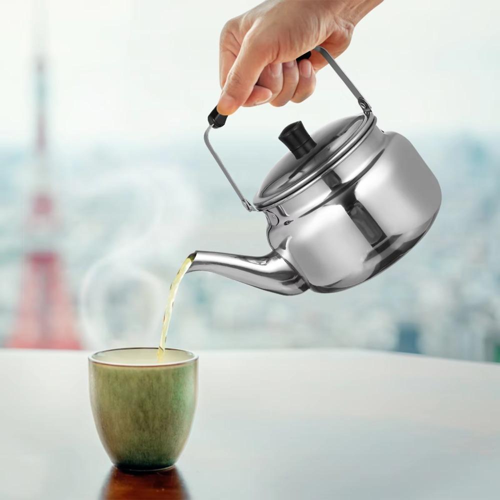 Universal Teapot Water Kettle 0.6-1.4L Hotel Tea Kettle  Picnic Cookware