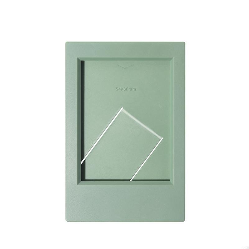 62KD 3 Inch Mini Film Photo Frame for Tabletop Photocard Display Desk Stand
