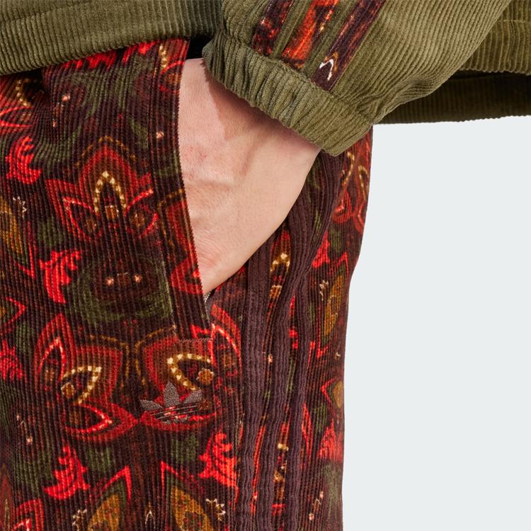 Adidas Originals Corduroy Track Pants Men Bottoms Earth-Brown IS5277