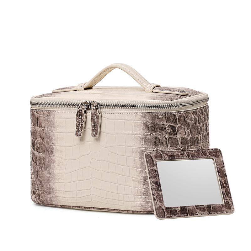 Qian Dian Luxury Crocodile Leather Makeup
