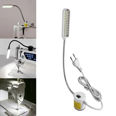 LED Sewing Machine Lamp 360 Flexible Adjustable Gooseneck Work Lamps Industrial Lights with Magnetic Base for Workbench New 2025
