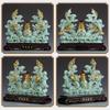 Double Dragon Treasure Bowl Fortune Qinglong Ornaments Living Room Office Decor Business Gifts