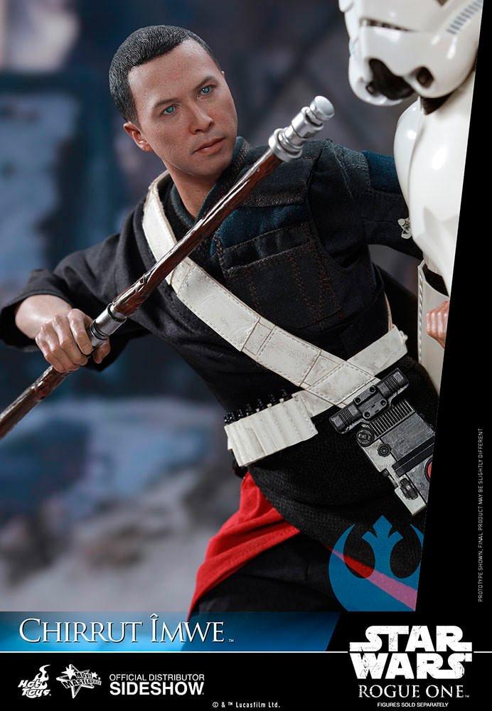 Hot Toys Movie Masterpiece Rogue One A Star Wars Story Chirrut Imwe Scale Figure 1/6