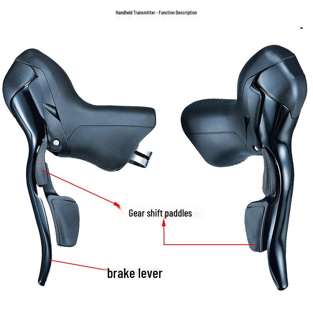 MicroNew Dual Control Road Bike Shifters: 2/3-speed Front, 7/8/9/10/11-speed Rear Derailleurs.