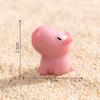 Creative Cartoon Capybara Statue Resin Ornament Miniature Capybara Dolls Animals Figurine Desktop Ornament Home Decoration