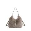 Shoulder Bag Women Plush Daily Commute