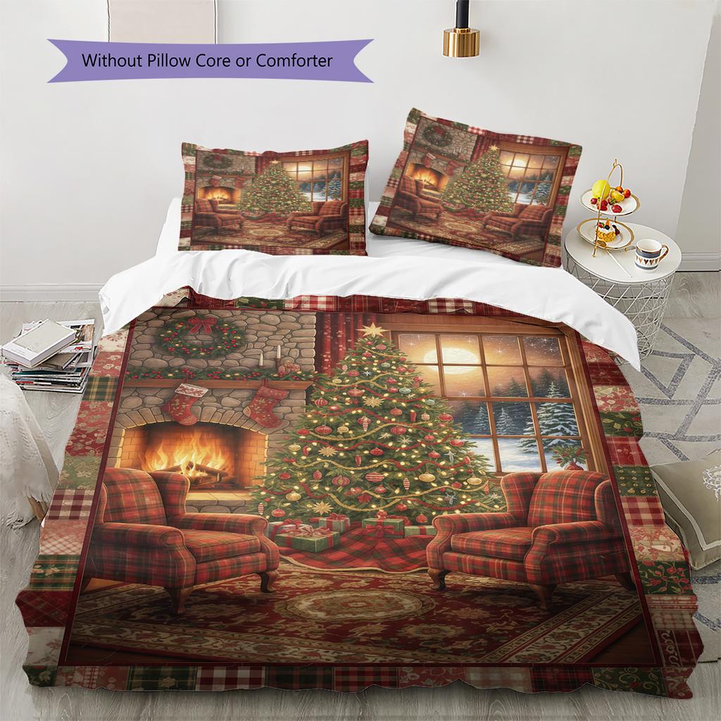 Set Copripiumino Trapuntato con Fantasia Cartone Animato Federa Decorazione per la Casa Regalo di Compleanno (1 * copripiumino + 2 * federa, senza nucleo)