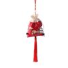 Ping An Cultural Scenic Amulet: Hanfu Style Sachet Pendant for Safety and Luck