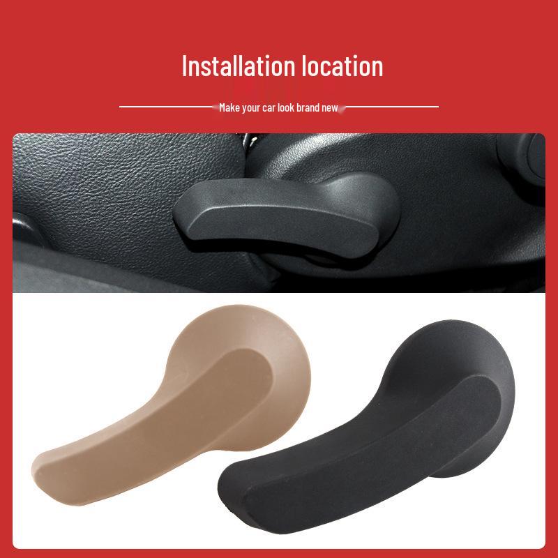 Seat Adjustment Lever Handle for Dongfeng Peugeot 308, Part Numbers: 16077907BK, 16077908ZE
