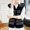 Women's Cashmere Vest Qinghe Cashmere 30% Cashmere 70% Wool Autumn and Winter Cashmere Vest Soft and Warm