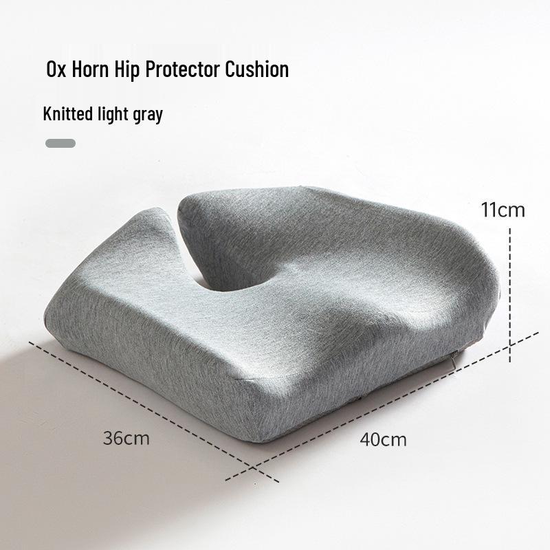 Ergonomic Memory Foam Lumbar Support Cushion for Long-Term Sitting and Posture Improvement