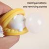 Bubble Animal Macaron Fidget Toy Stress Relief Dog Cat Rabbit Frog Squeeze Sensory Toy Anti-Anxiety Soft Stress Ball Pinch Desk Toy